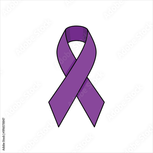 Awareness Ribbon Illustration