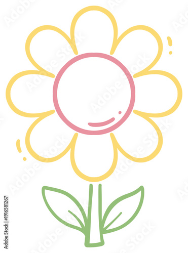 Simple Flower Illustration