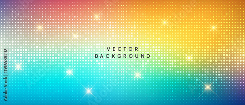 Gold background or luxury banner with glowing sparkling lights and metallic dots for celebration party award and glamorous events