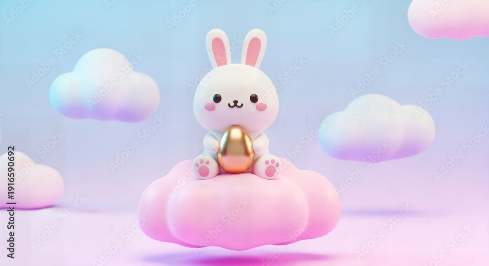 Fototapeta premium Easter Holiday Backgrounds, Decorations and Spring Elements