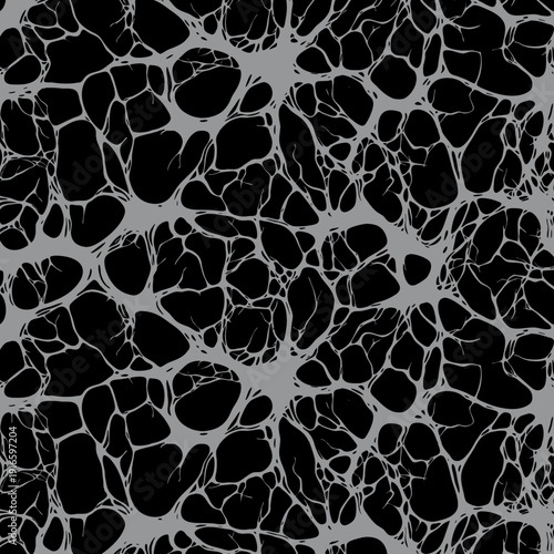 Web Organic Seamless Repeat Pattern