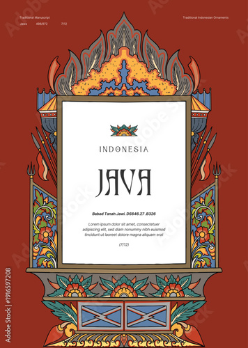 java manuscript wedana renggan illustration javanese