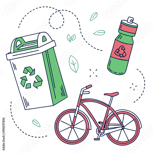 Eco friendly transportation and waste management