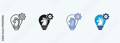 strategic multiple style icon collection