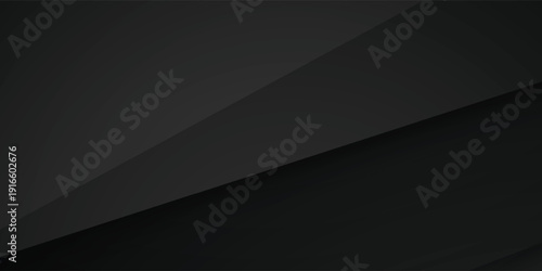 Premium Black vector. Limbo dark grey spotlight background. Abstract 3d backdrop for product presentation. Minimal wall scene. Showcase, promotion display EPS10