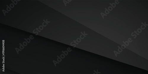 Premium Black vector. Limbo dark grey spotlight background. Abstract 3d backdrop for product presentation. Minimal wall scene. Showcase, promotion display. dop