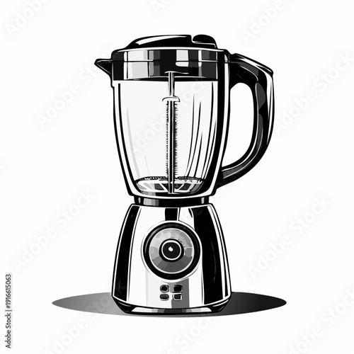 blender isolated on white background Cut out the background