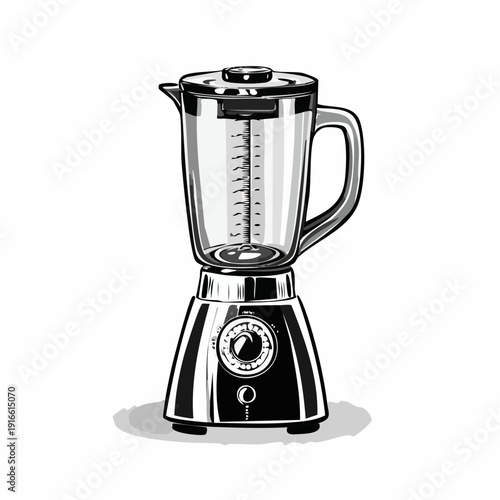 blender isolated on white background Cut out the background