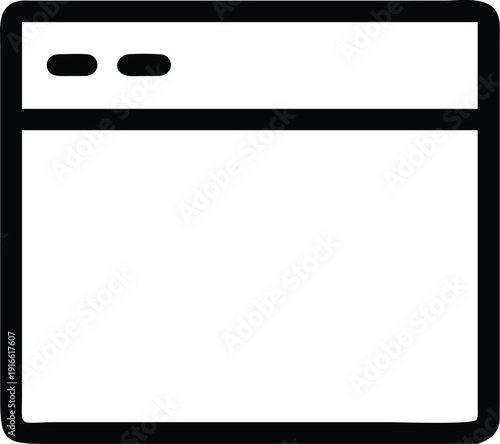 A sleek and modern computer monitor with a black frame and a white screen.