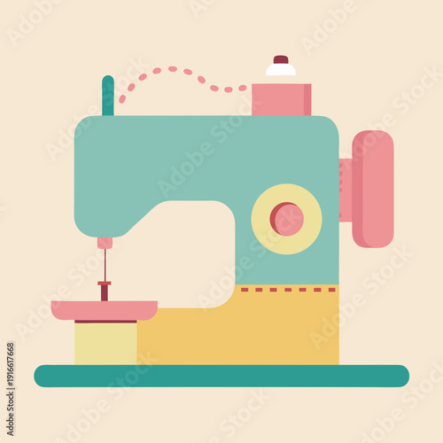 sewing machine and sewing buttons