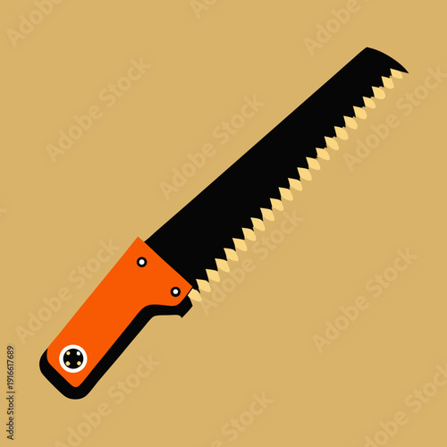 saw vector illustration