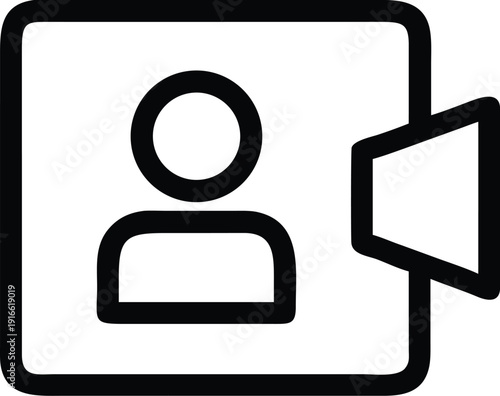 A black and white icon of a person speaking into a megaphone.