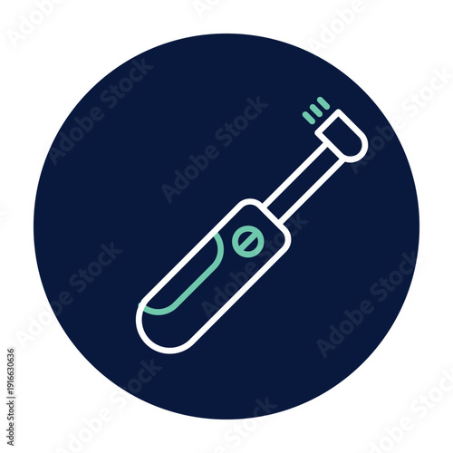 Electric Toothbrush vector, pixel perfect, illustrator file 
