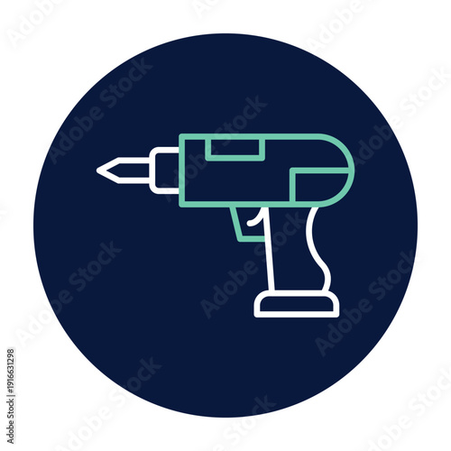 Hand Drill vector, pixel perfect, illustrator file 
