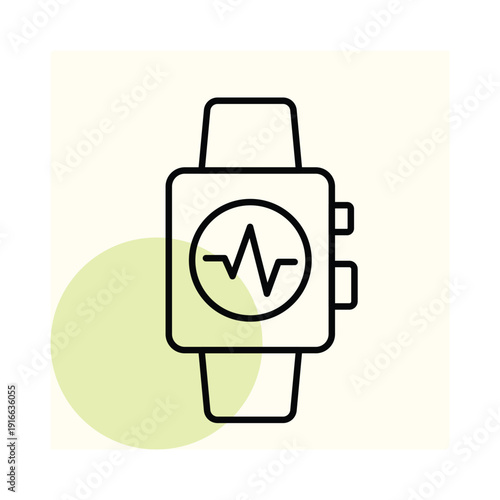 Fitness Tracker Band vector, pixel perfect, illustrator file 
