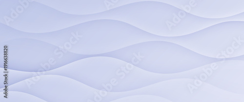 light blue abstract background with realistic 3D shadow waves, abstract wave background. vector illustration
