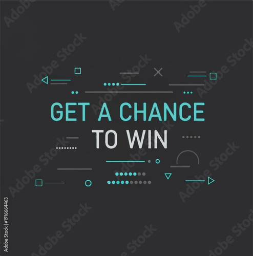 Enter To Win! Pop Art Comic Style | Contest Announcement for Marketing, Advertising and Social Media