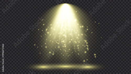 Lighting with spotlight illumination effects