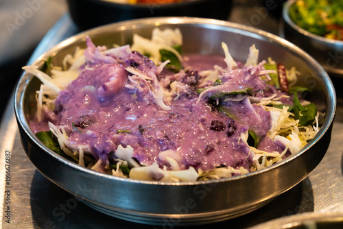 seasoned cabbage salad