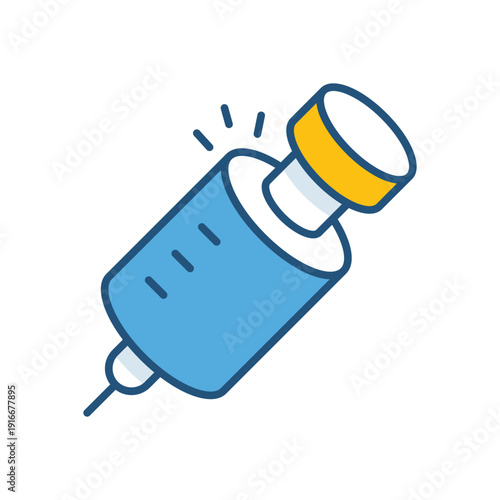 Syringe vector icon