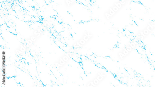Blue abstract marble texture background with white highlights and scratches