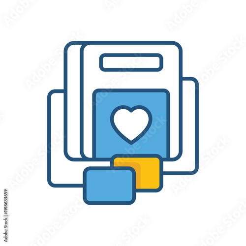 Defibrillator Pads vector icon