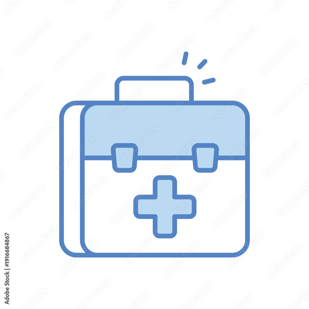 Obraz premium First Aid Kit vector icon