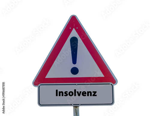 Wallpaper Mural Insolvenz Schild freigestellt Torontodigital.ca