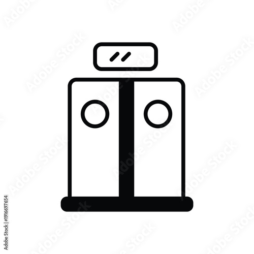 Emergency Room (ER) vector icon