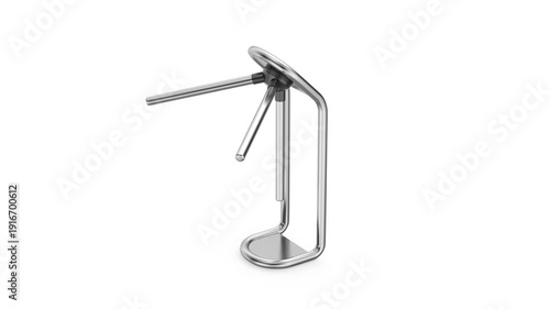 Wallpaper Mural Exit turnstile on white background Torontodigital.ca