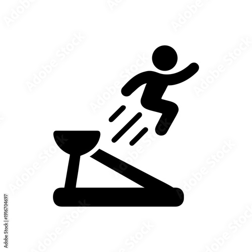 Human Cannonball Stunt Launch Icon
