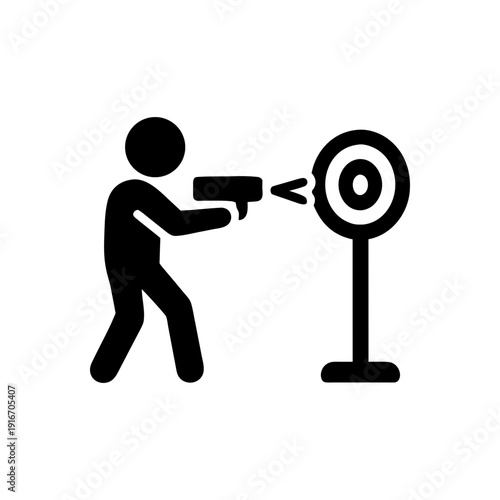 Carnival Target Shooting Game Icon