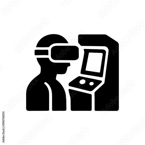 Virtual Reality Arcade Experience Icon