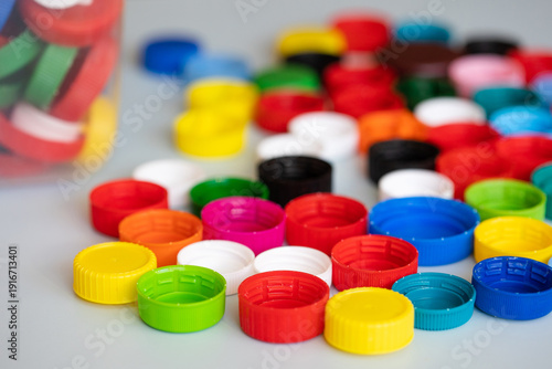 Foto recycling of plastic