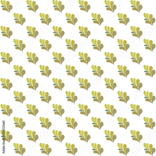 mixed seamless pattern, tree leaf animals etc
