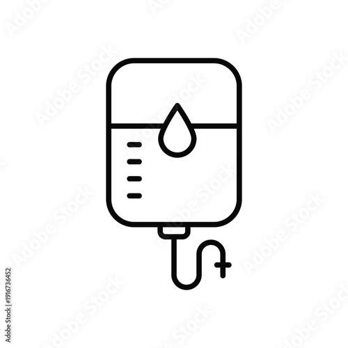 IV Drip vector icon