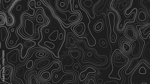 Topography Background Vector illustration