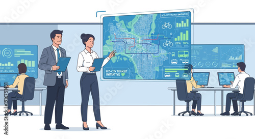 Eco City Transit Control Center and Data Analytics