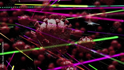 Coronavirus pandemic concept