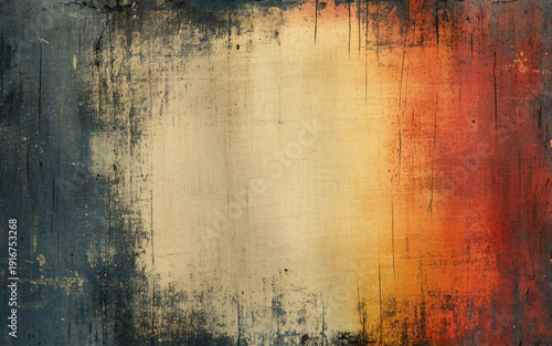 old canvas painting draft detail, background or texture 