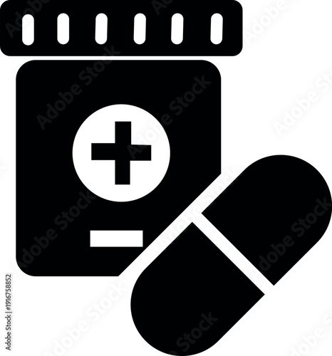 first aid kit icon vector