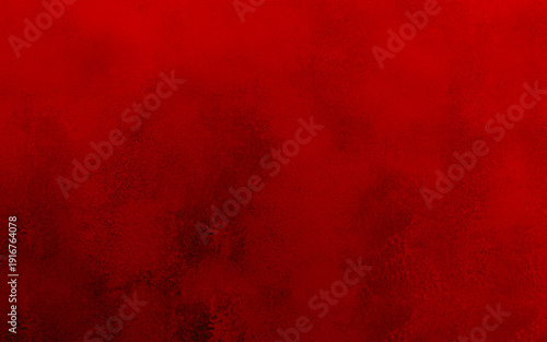 Red textured vintage background with an image of an old, dilapidated concrete wall, painted with paint cracked over time.Can be used for wallpaper, design                               