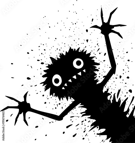 Monster spawn creature ink 