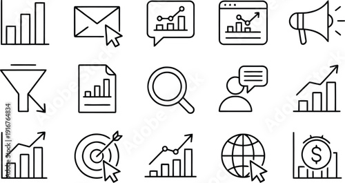 D20 Twenty Sided Die Vector Illustration