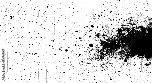 Abstract white and black grunge dust particle and dust grain texture. grunge texture with scratches and cracks paint wall texture. dust overlay.