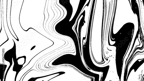 Turkish Ebru style on the water with acrylic paints wring wave. Stylish combination of luxury. Contemporary art marble liquid texture.