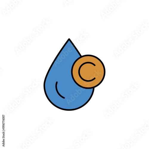 vitamin vector icon. flat sign for mobile concept and web design. Symbol, logo illustration. Vector graphics