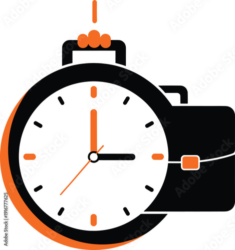 vector icon of clocks set