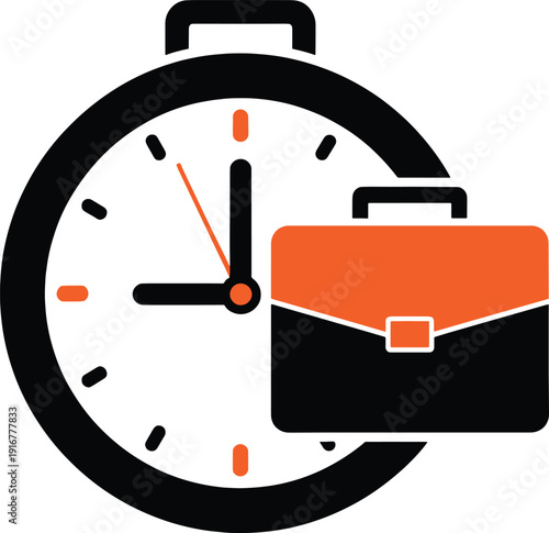 vector icon of clocks set