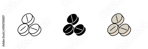 tablet icon. Line, solid and filled outline colorful version, outline and filled vector sign. Idea Symbol, logo illustration.